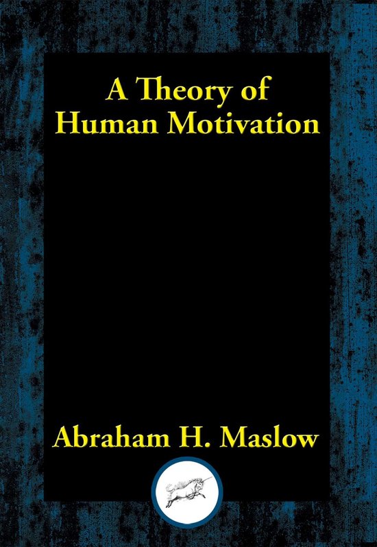 A Theory of Human Motivation - cover