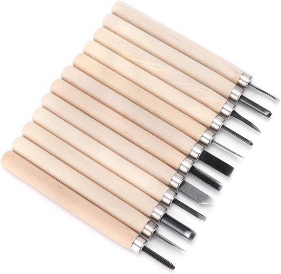 BeaverCraft S17 Houtsnijgereedschapset voor het snijden van lepels Set