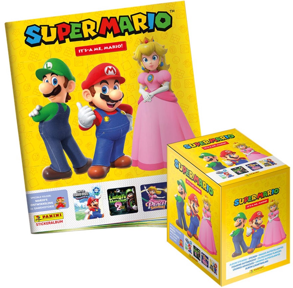 Super Mario 2 Sticker Collection - Promo Pack NL Panini