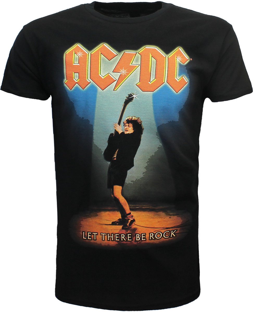 AC/DC Let There Be Rock T-Shirt - Officiële Merchandise - S