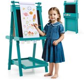 Tableau Enfant Double Face,Chevalet Réglable En Hauteur Pour Enfants,Chevalet Enfant Avec Tableau Blanc Noir Et Rouleau De Papier.Tableau blanc Effacable sur pied,Cadeau Anniversaire Fille Garçon Tableau Enfant Double Face,Chevalet Réglable En Hauteur Pour Enfants,Chevalet Enfant Avec Tableau Blanc Noir Et Rouleau De Papier.Tableau blanc Effacable sur pied,Cadeau Anniversaire Fille Garçon