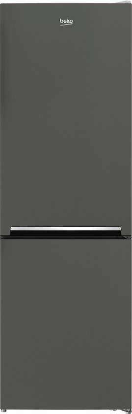 Beko RCSA366K50GN Koelkast 343L Vrijstaand Grijs Energiezuinig Stil LED Binnenverlichting Omkeerbare Deur MinFrost