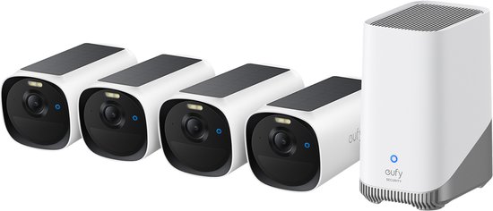 Eufy eufyCam E40 Beveiligingscamera Set met 4 Camera's en - ANKER TECHNOLOGY (UK) LTD - €419,00