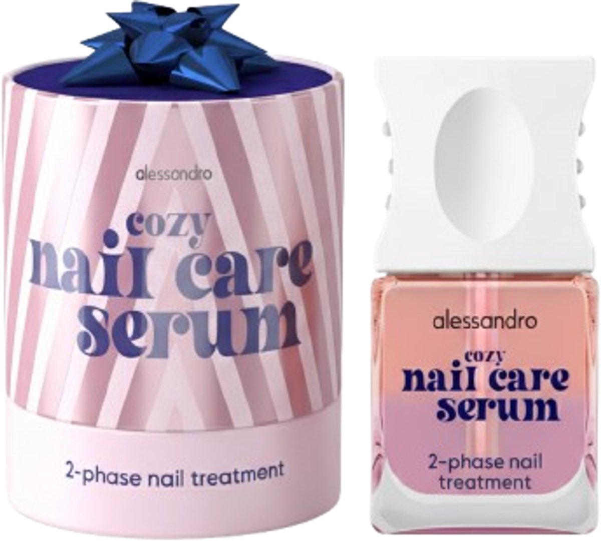Alessandro Cozy Nail Care Serum 2-Phase – Intensief Verzorgend Nagelserum Met Twee Fasen – Herstelt, Verstevigt & Hydrateert Broze Nagels – Perfecte Winterverzorging Voor Je Nagels – Luxe Beauty Cadeautip Voor Gezonde & Glanzende Nagels