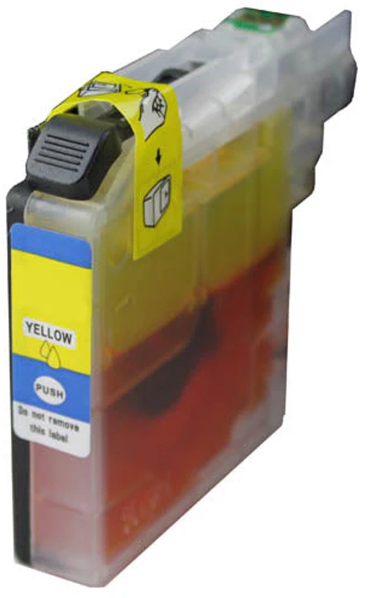 Inktcartridges Geschikt voor Brother LC225 / LC227 | 1x Geel Geschikt voor DCP-J4120DW - MFC-J4420DW - MFC-J4425DW - MFC-J4620DW - MFC-J4625DW