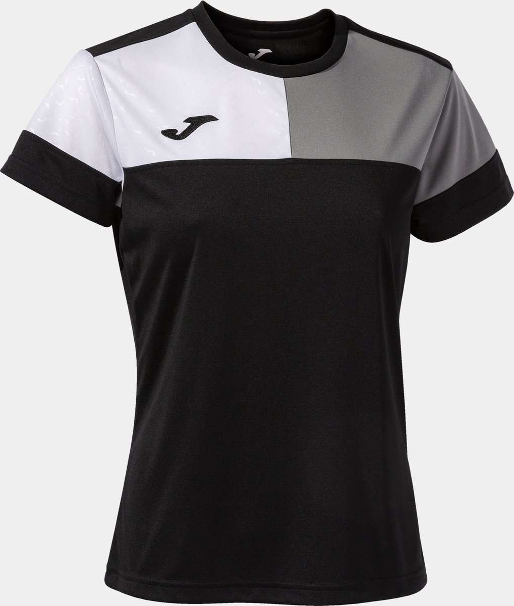 Joma Crew V T-shirt Met Korte Mouwen Zwart S Vrouw