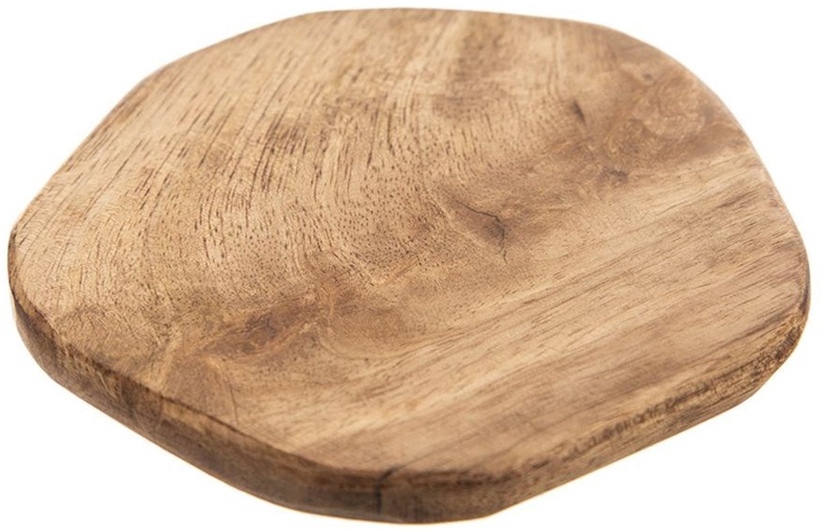 Orion - Houten Onderzetter - 10 cm - Mango Hout - Beschermend