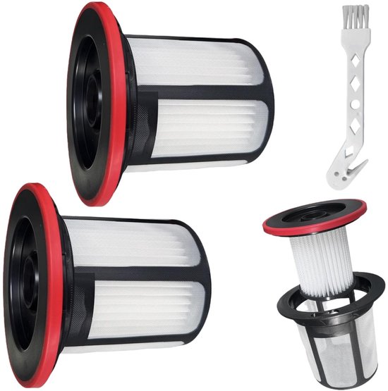 Bosch Unlimited Serie 8 Lot De 2 Filtres HEPA Avec 1 Brosse De Nettoyage Compatible Avec Bosch Unlimited Gen 2 Série 8 12036642, 12023349, 12023350 Stofzuiger Onderdelen