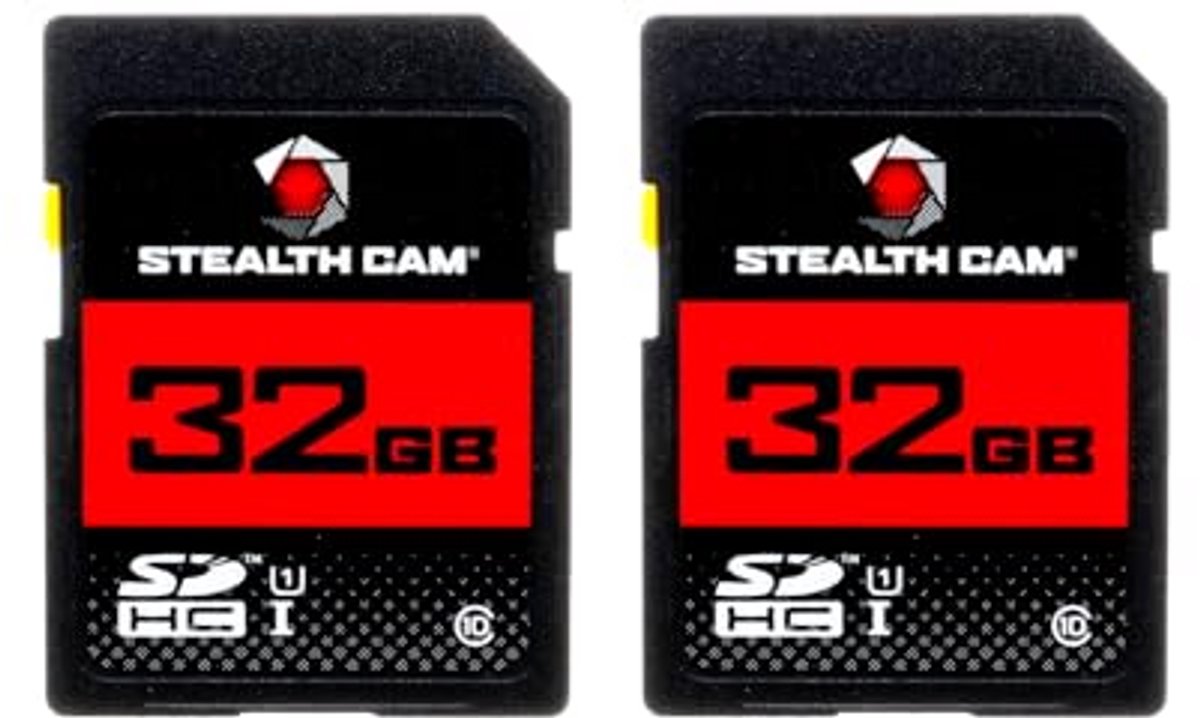 32GB SD-kaart (2 Pack) voor camera's