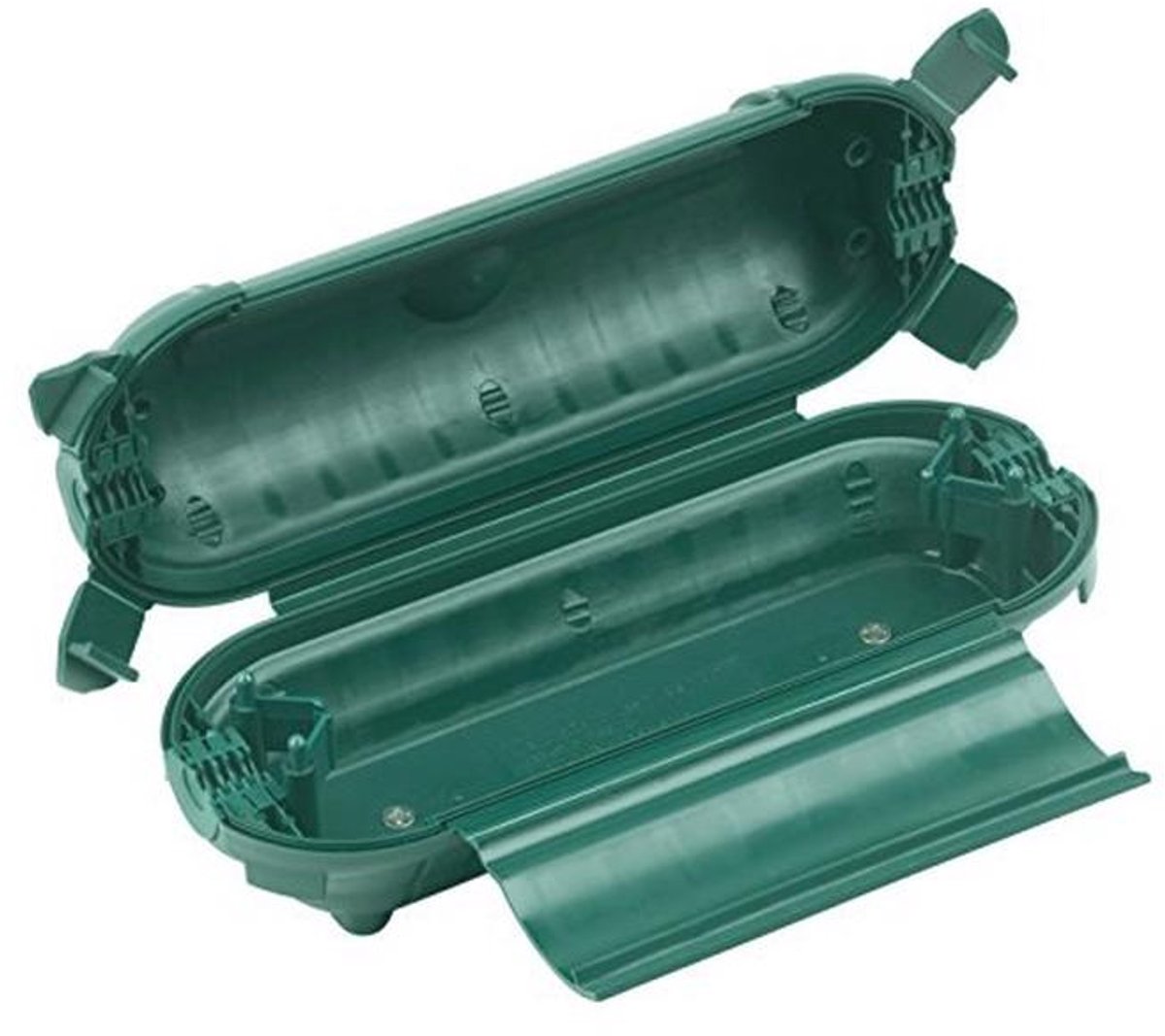 Veiligheid Safebox voor verlengkabel - IP44 spatlwaterdicht - Voor kabels tot 9 mm - Bescherming tegen vocht en vuil buiten