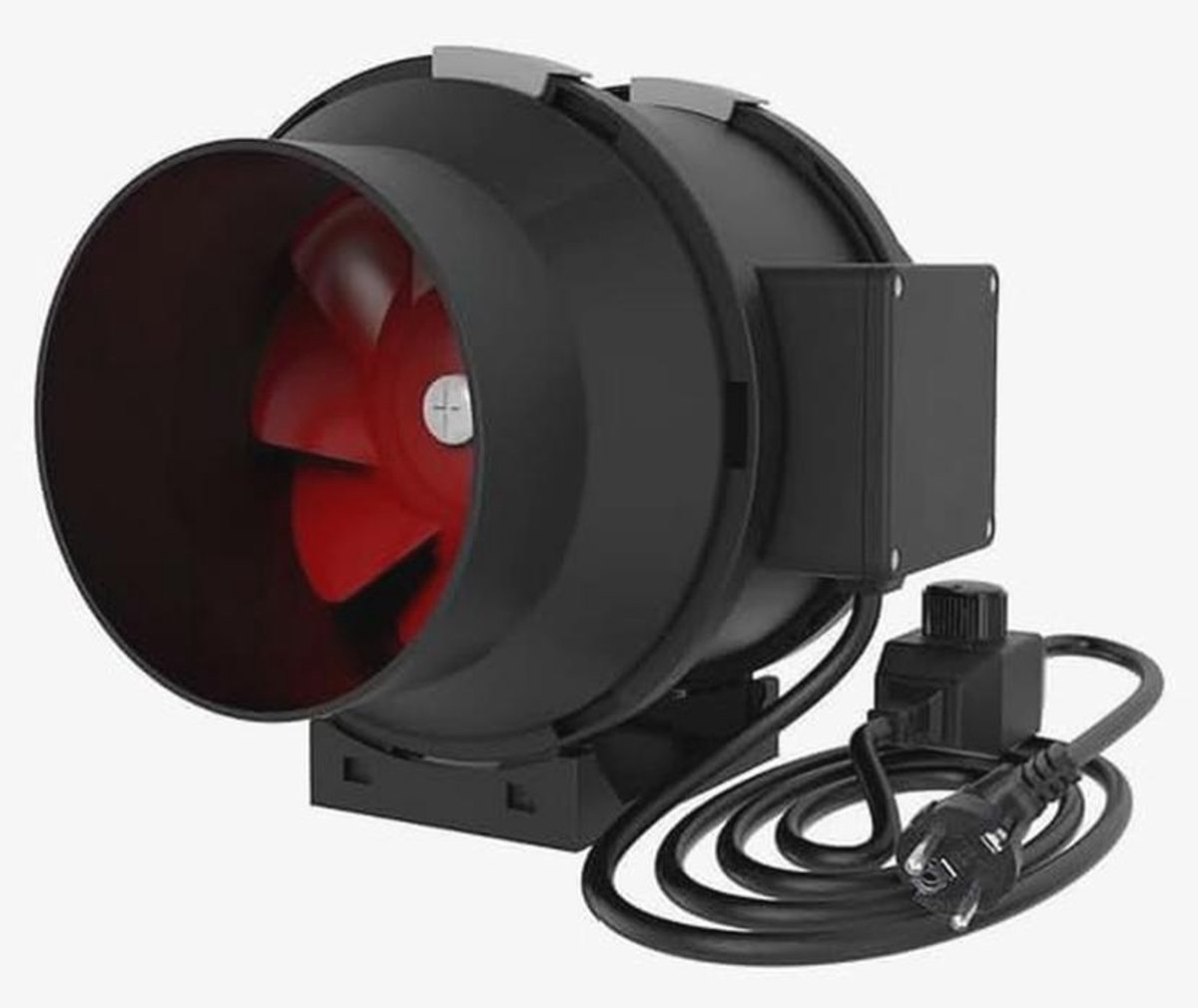 Groeiventilator 125 mm - Dimbare en Regelbare Pijpventilator voor Kweektenten