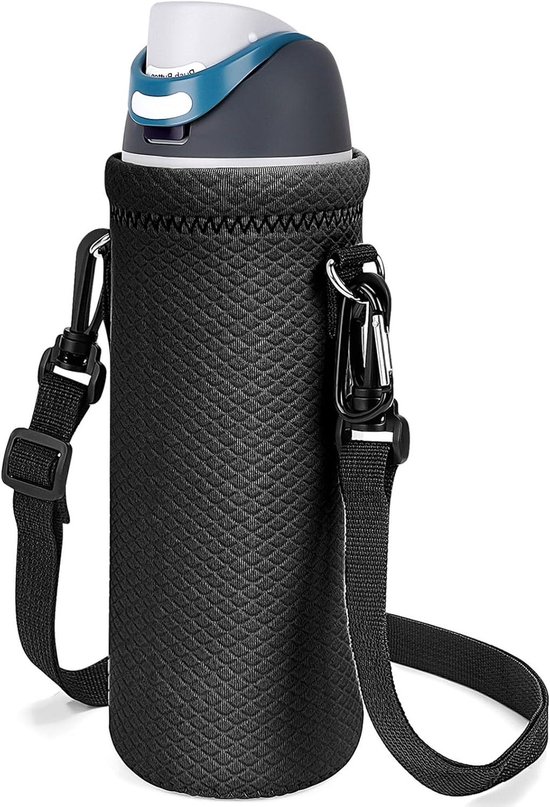 Waterfleshouder tas - verstelbare riem waterfles sling, handige waterfles sling om te wandelen