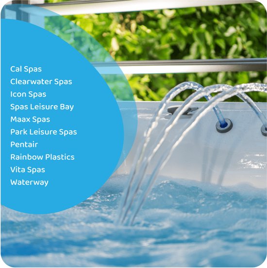 Filtre à eau AllSpares pour spa/piscine compatible avec PLBS75 / SC777 / 50651 / FC-2971 / C-5374 (Ø135x376mm)