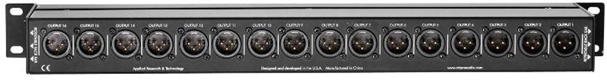 ART P16 Patchbay 16-kanaalig, XLR symm. - Patchbays