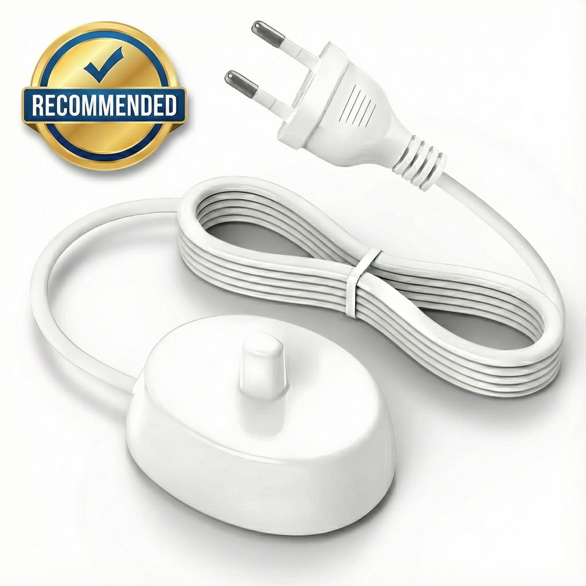 Lexuvi Elektrische Tandenborstel Oplader geschikt voor Oral-B - Laadstation tandenborstel -tandenborstel oplader- Wit- 220V - Charger Toothbrush- - electrische tandenborstel oplader Geschikt voor type: 3709, 3737, 3756, 3761, 3762, 4729