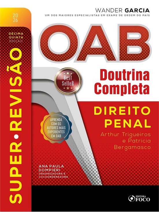 Super-Revisão OAB Doutrina Completa: 5. Direito Penal - 15. ed. - 2026.