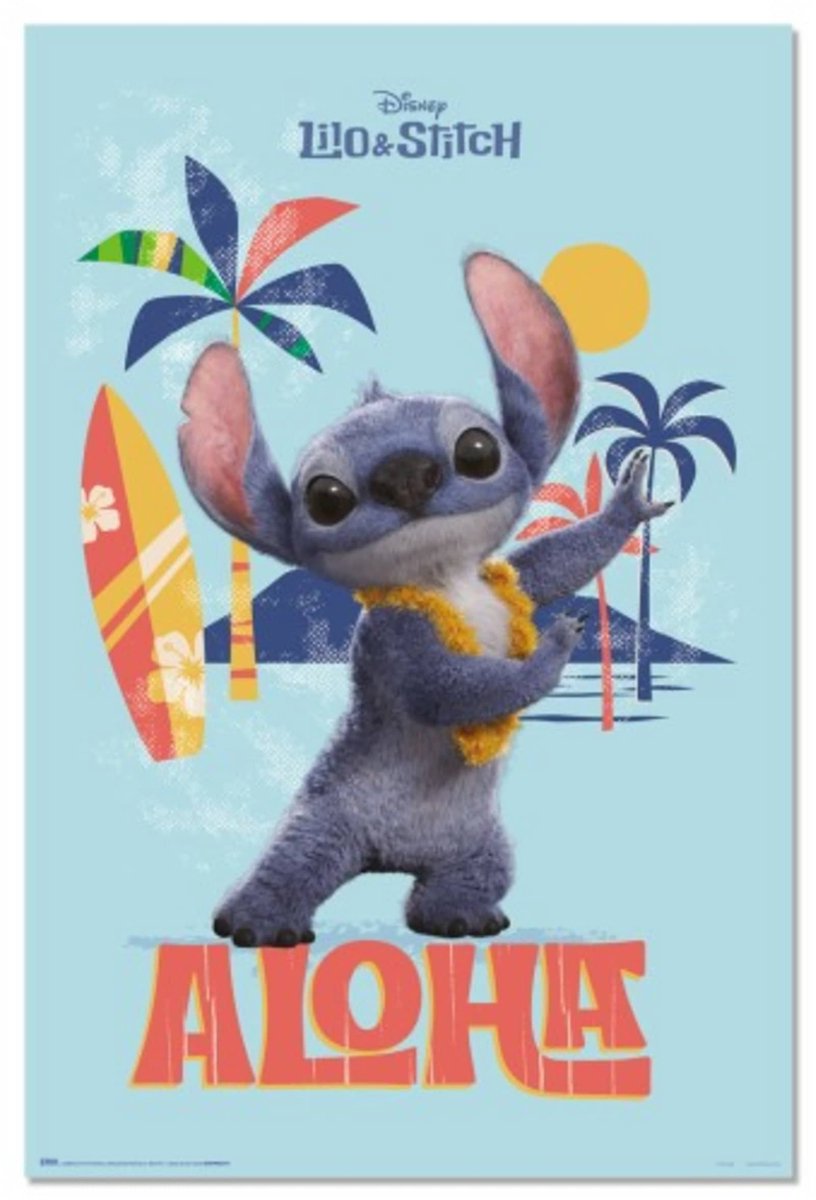 Grupo Erik Poster Disney - Stitch - Live Action Aloha 61x91,5cm Divers