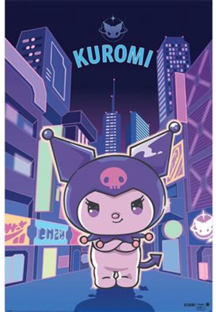 Pyramid Poster Hello Kitty - Kuromi Ambition 61x91,5cm Divers