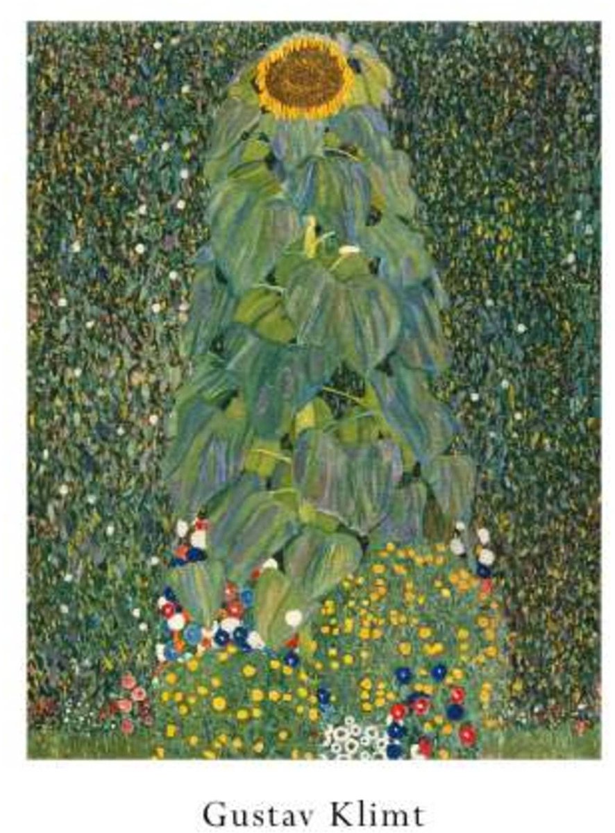 PGM Kunstdruk Gustav Klimt - Die Sonnenblume 50x70cm Divers