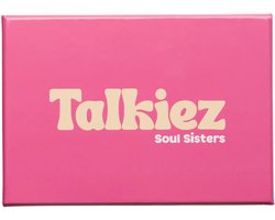 Talkiez - Vriendinnen Editie - Vragenspel - Praatkaarten - Gesprekskaarten - Cardgame - Kaartspel - 100 speelkaarten Talkiez - Vriendinnen Editie - Vragenspel - Praatkaarten - Gesprekskaarten - Cardgame - Kaartspel - 100 speelkaarten