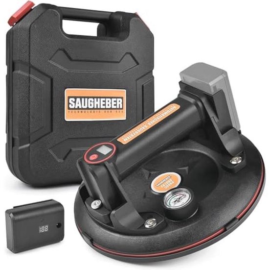 BIGSTREN Vacuümzuiger Met Manometer En Pomp – 200