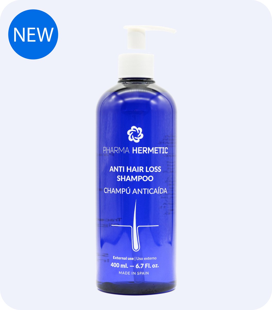 Bol.com Pharma Hermetic Shampoo met meervoudige werking tegen haaruitval en ondersteuning bij de haargroei400ml aanbieding
