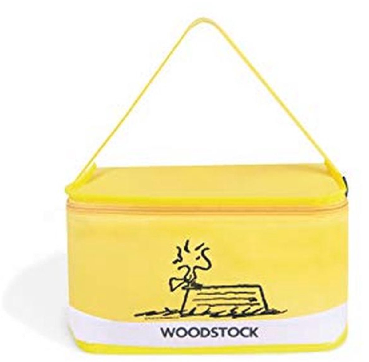 Lunchbox Woodstock - Peanuts Thema, Polyester, Geel