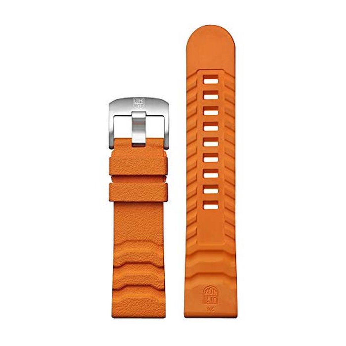 Oranje Rubber Horlogeband 24 mm
