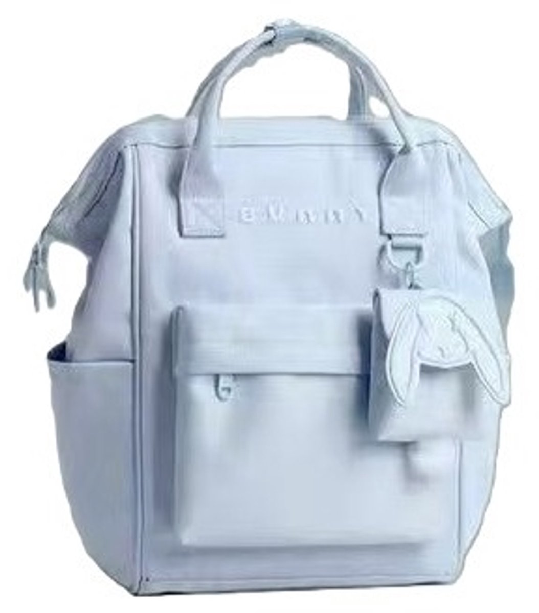 TK-S Handtas met rits, blauw, sportief, 16.4 inch laptop