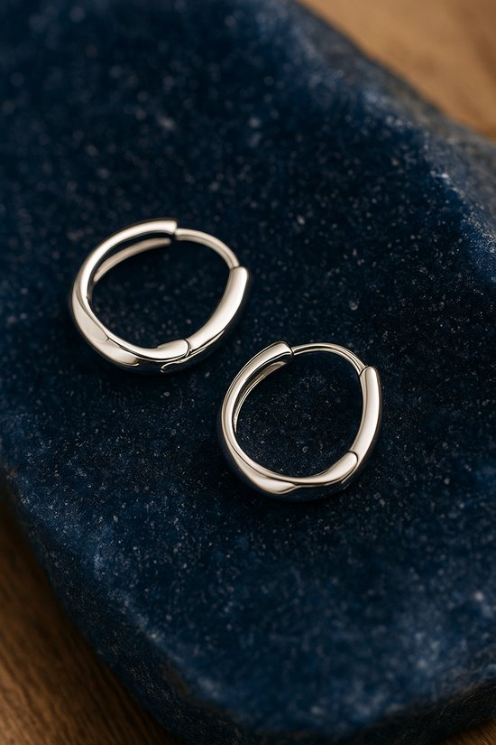 Lundholm 925 Sterling Zilver Luxe Oorbellen Dames - Zilveren Oorbellen ...