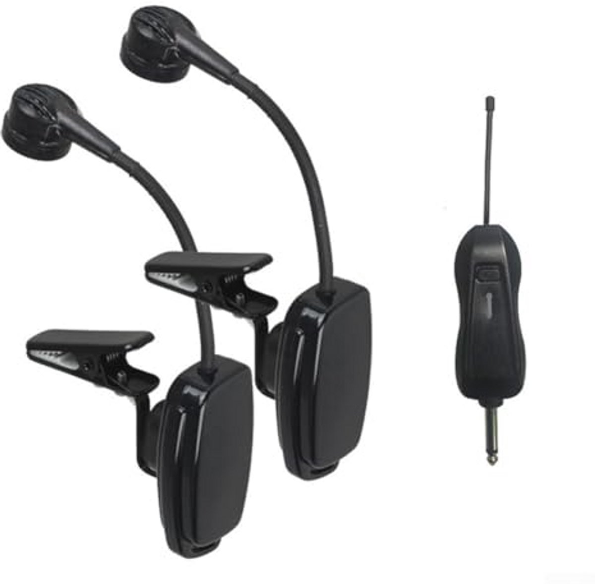 Draadloze Microfoon voor Saxofoon en Andere Muziekinstrumenten - UHF Ontvanger en Zender