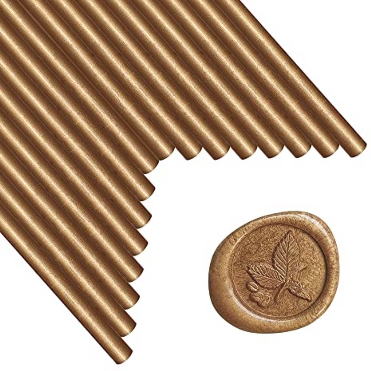 Wasverzegelingssticks voor Lijmpistool - 16 Stuks Afdichtingswax voor Bruiloft Uitnodigingen en Enveloppen