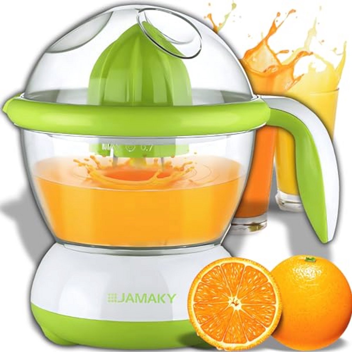 Elektrische Citrus Juicer met 0,7L Capaciteit - Effectieve en Eenvoudige Sapextractie