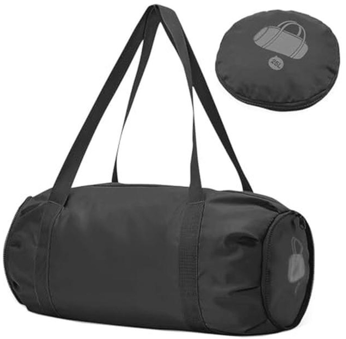 Opvouwbare sporttas met grote capaciteit 25L - Waterdichte gymtas voor weekend, vakantie en camping