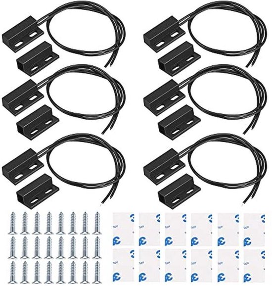 Laroal 4 Stuks 12V Deurschakelaar Voor Autobinnenverlichting – Vervangende Schakelaars Voor Deurlicht – Eenvoudig Te Monteren 4 miniatura
