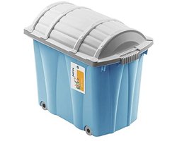 PAFEN piratenspeelgoedkist 49l met wielen - schatkist - speelgoedcontainer opbergdoos voor kinderen besteldoos