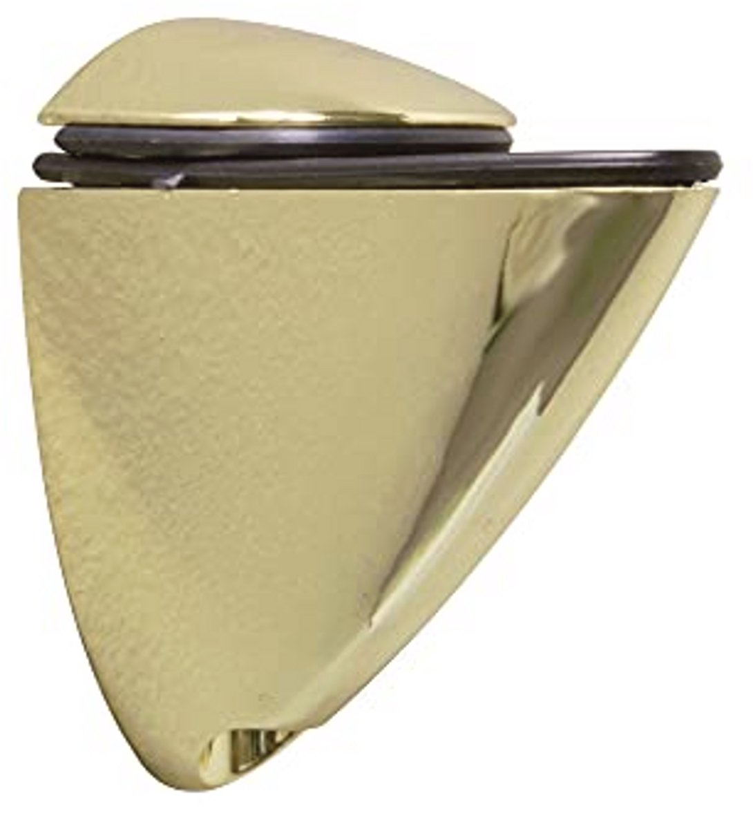 Gouden plankhouder met maximale opening van 40 mm voor diverse toepassingen
