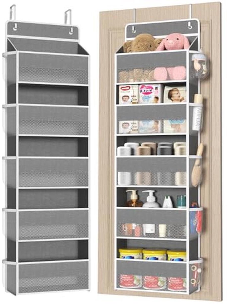 Deurorganizer met 5 Vakken - Hangkast Organizer voor Slaapkamers, Keukens en Badkamers