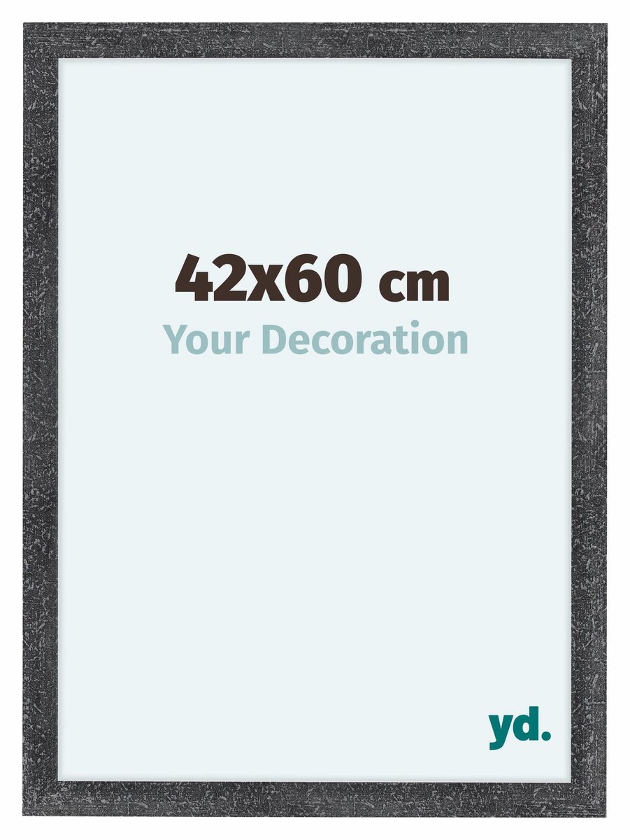 yd. Your Decoration - Fotolijst 42x60 cm - MDF - Grijs Geveegd - Como