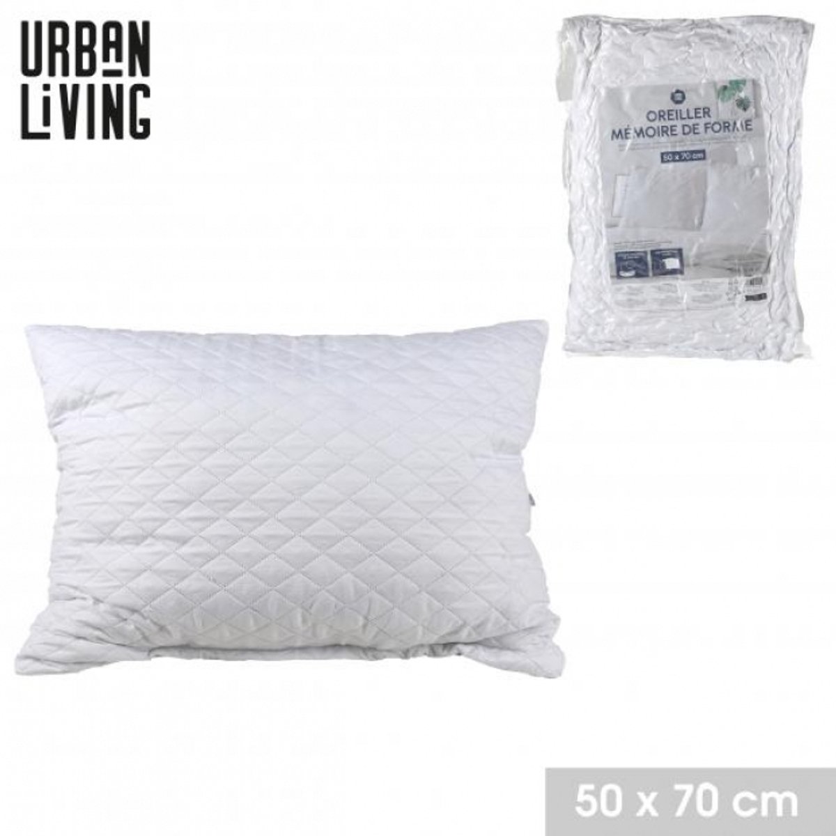 Geheugenschuimkussen 50x70 cm