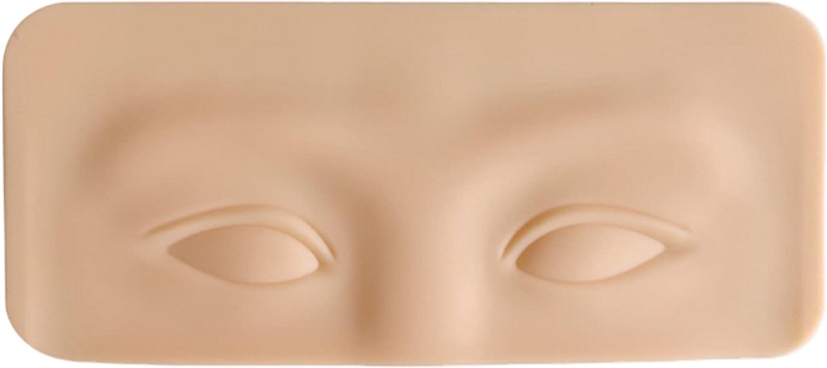 PMU Practice Skin – 3D Silicone Training Face with Eyes