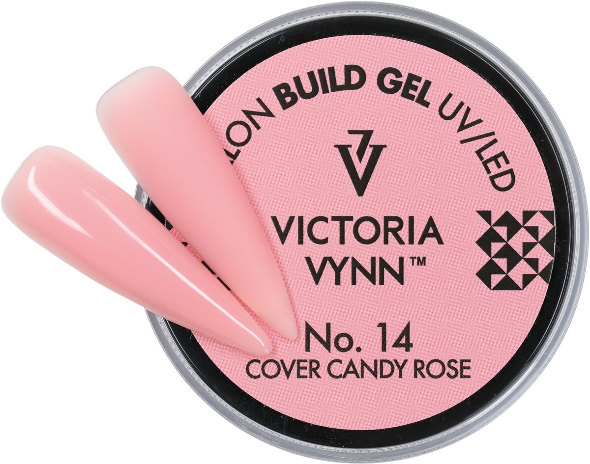 Builder Gel 14 Cover Candy Rose 15 ml - gelnagels - gel - nagels - manicure - nagelverzorging - nagelstyliste - buildergel - uv / led - nagelstyliste - callance