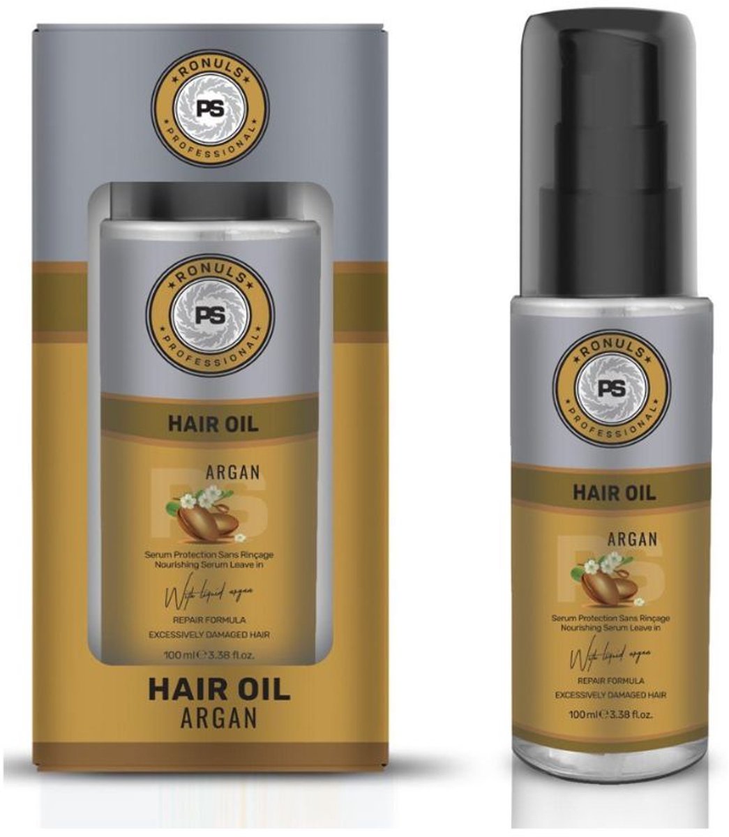 Ronuls Professional Argan Hair Oil - Serum 100 ml.