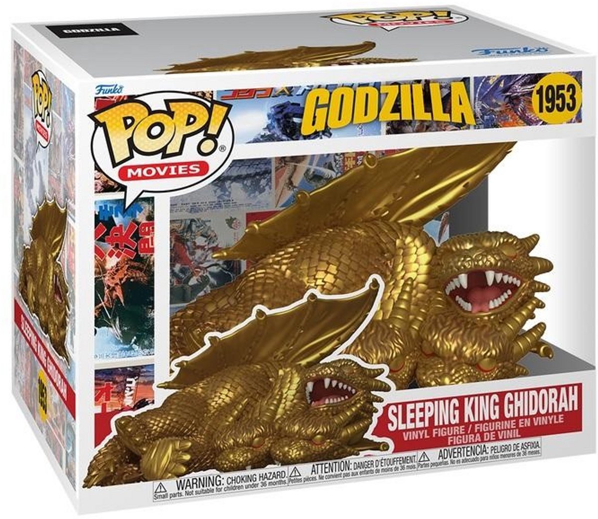 Funko Godzilla Super Sized POP! Movies Vinyl Figure Sleeping King Ghidorah 15 cm POP! Figuur — cadeau in Spellen & Speelgoed - foto 3