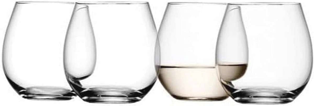 Handgemaakt Kleurloos Wijnglas van 37 ml