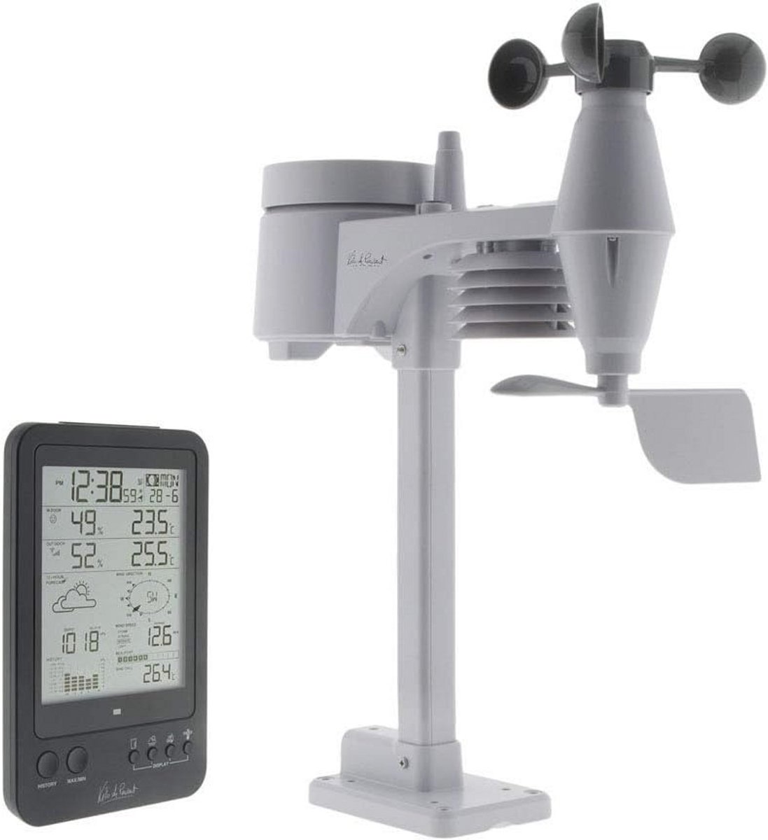Elektrische voedingskabel H07V-U 1,5mm² - geel/groen - 25m