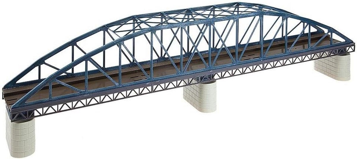 Boogbrug Modelbouwset met 51 Onderdelen voor H0 Spoorweg en Modelspoorbaan Accessoires
