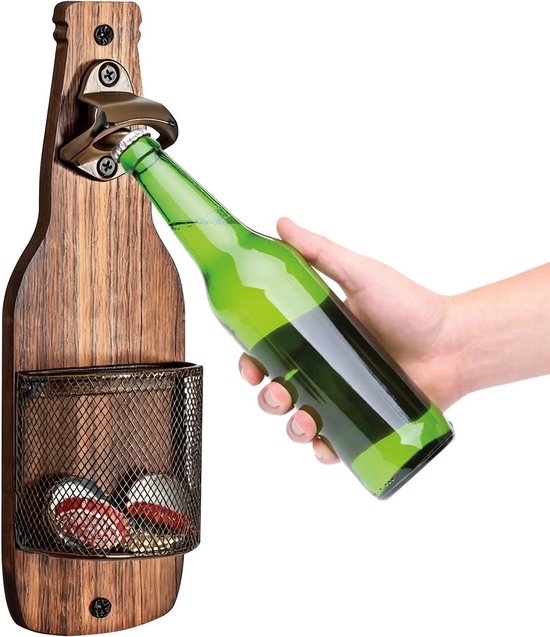 Flesopener - Magnetisch -Zilver