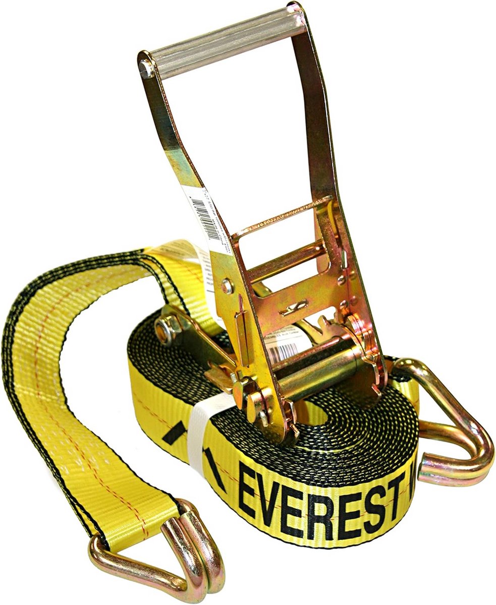 Sterke Spanband met Ratel en Dubbele J-Haak - 1500 kg Werkbelasting - 8 Meter