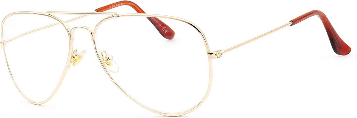 Metalen leesbril met comfortabel frame en hoge precisie glazen